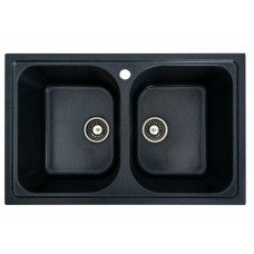 Кухонная мойка Platinum 7950 EQUATORIA матовая Антрацит (SP000035780)