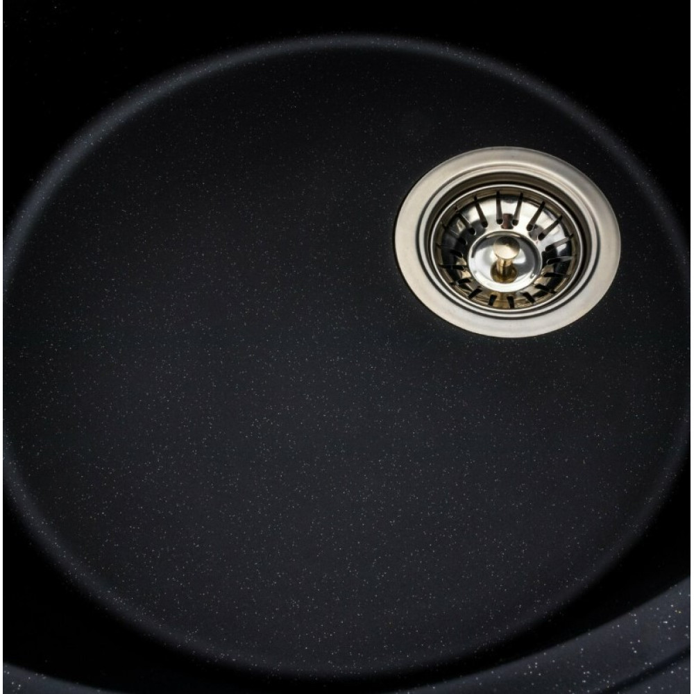Кухонна мийка Platinum 5847 ONYX матова чорний металік (SP000038326)
