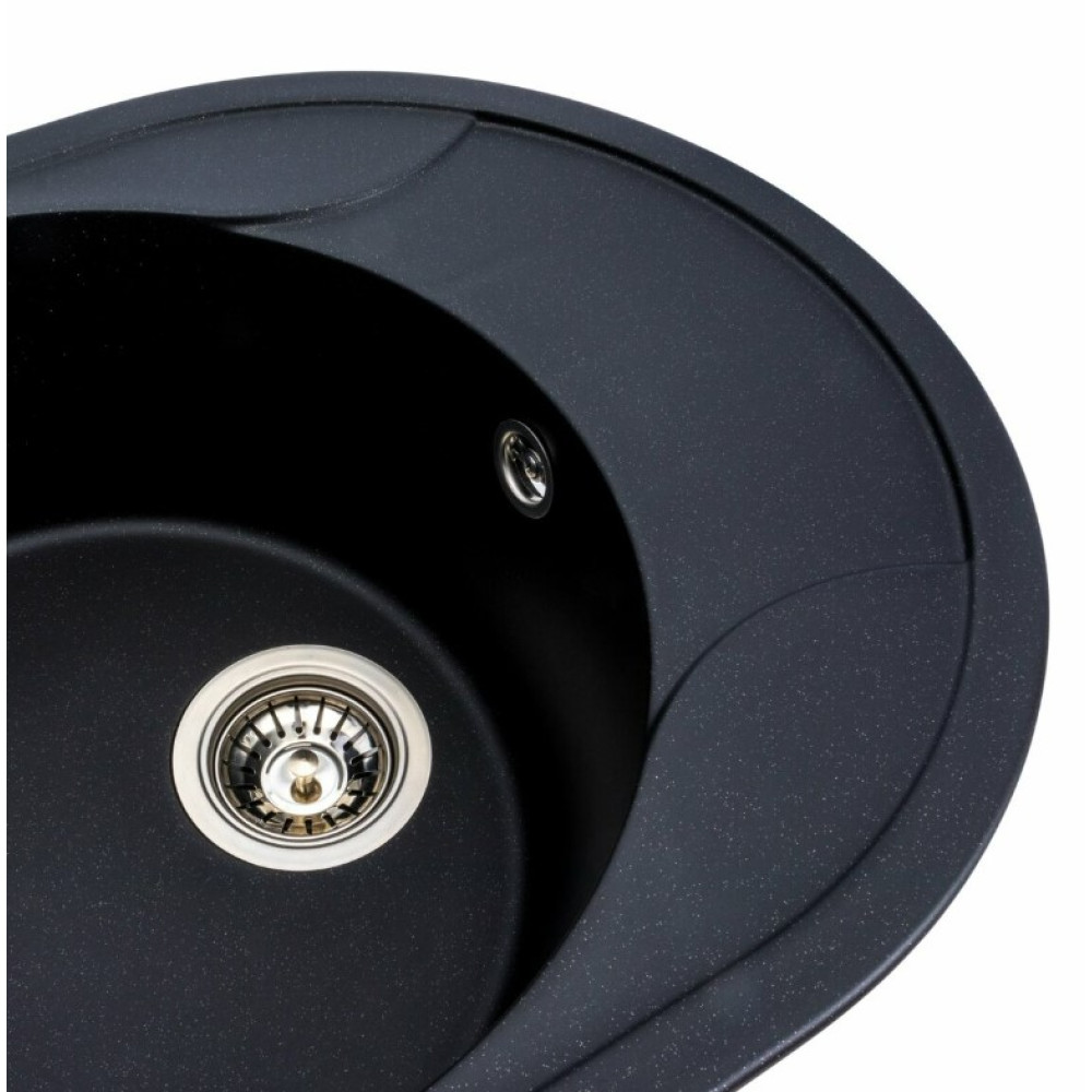 Кухонна мийка Platinum 5847 ONYX матова чорний металік (SP000038326)