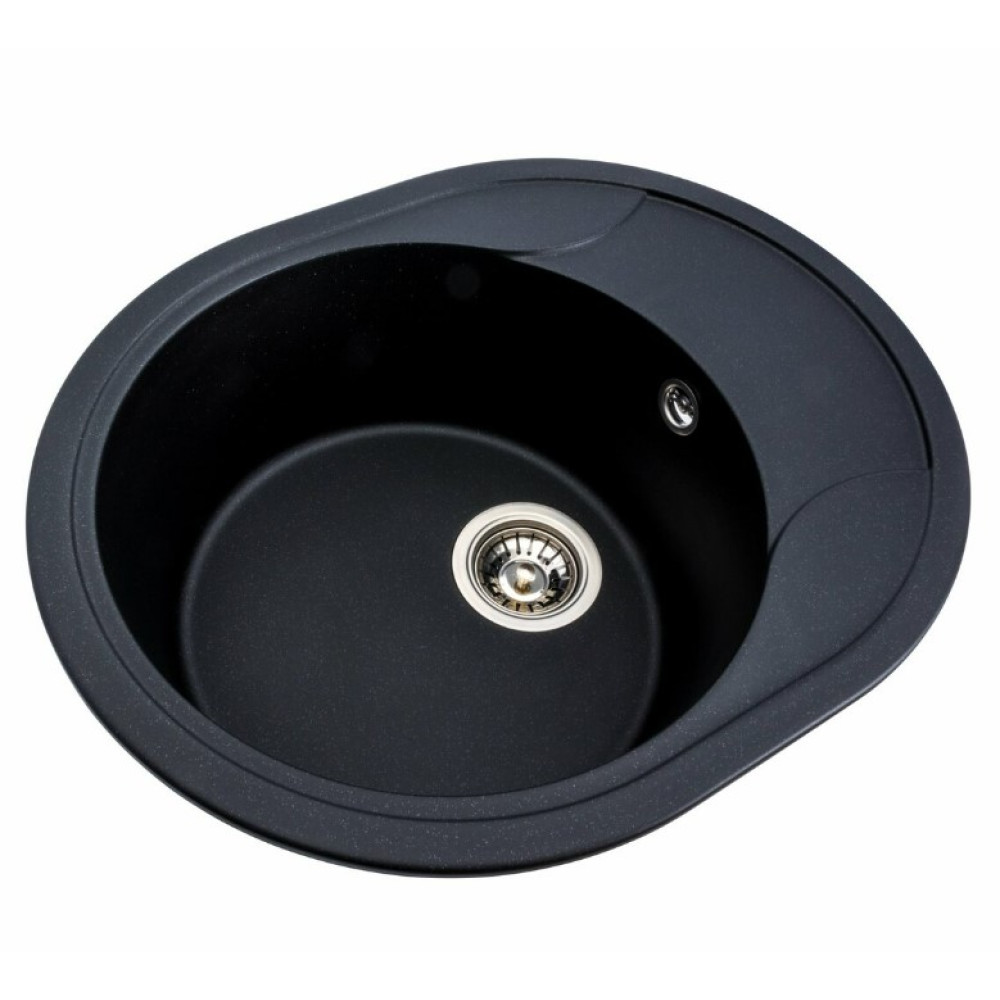 Кухонна мийка Platinum 5847 ONYX матова чорний металік (SP000038326)