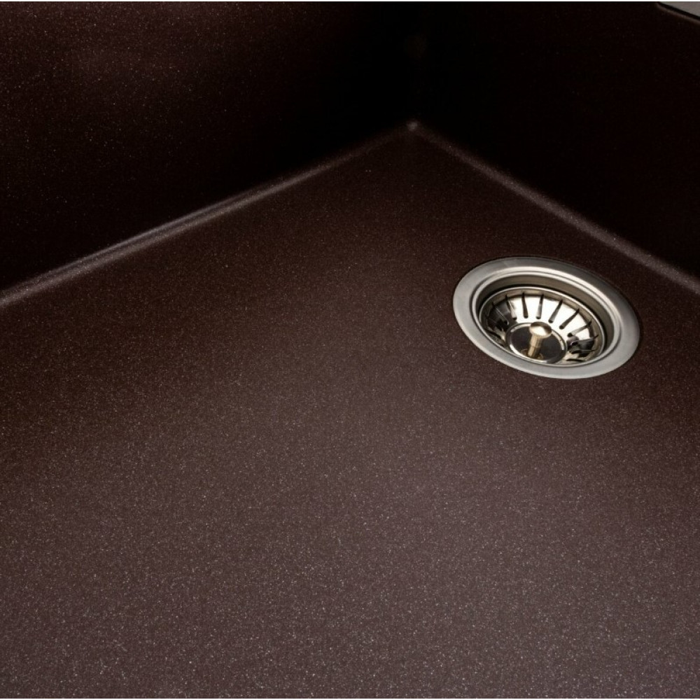 Кухонна мийка Platinum 8650 DIAMOND матова мокко (SP000039167)