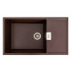 Кухонна мийка Platinum 8650 DIAMOND матова мокко (SP000039167)