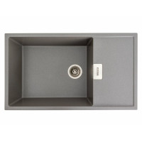 Кухонна мийка Platinum 8650 DIAMOND матова сірий мусон (SP000039172)