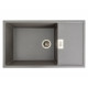 Кухонна мийка Platinum 8650 DIAMOND матова сірий мусон (SP000039172)