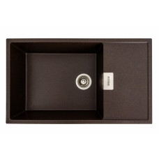 Кухонная мойка Platinum 8650 DIAMOND матовая Шоколад (SP000039177)