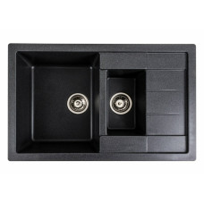 Кухонная мойка VALESO 7850W TOSKANA матовая Карбон (SP000047489)