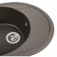 Кухонна мийка Platinum 5847 ONYX матова Темна скеля (SP000039616)