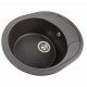 Кухонна мийка Platinum 5847 ONYX матовий Гренадін (SP000039618)