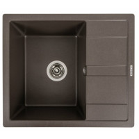 Кухонная мойка Platinum 5851 ARIA матовая Темная скала (SP000039619)