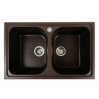 Кухонная мойка Platinum 7950 EQUATORIA матовый Темная скала (SP000039639)