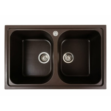 Кухонная мойка Platinum 7950 EQUATORIA матовый Темная скала (SP000039639)