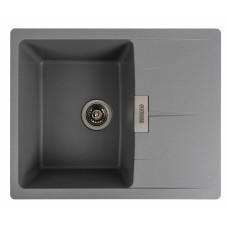 Кухонная мойка Platinum 6250 ZIRKONE Серый металлик (SP000040792)