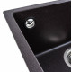 Кухонна мийка Platinum 4040 RUBA матовий Гренадін (SP000040836)