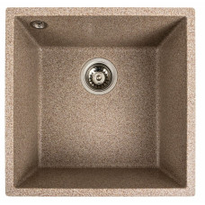 Кухонная мойка Platinum 4040 RUBA матовая карамель (SP000040838)