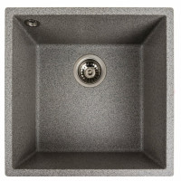 Кухонна мийка Platinum 4040 RUBA матовий сірий (SP000040843)