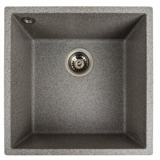 Кухонная мойка Platinum 4040 RUBA матовый серый (SP000040843)