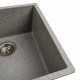 Кухонна мийка Platinum 4040 RUBA матовий сірий (SP000040843)
