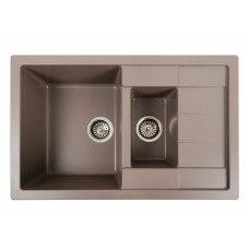 Кухонная мойка Platinum 7850W TOSKANA матовая Дюна (SP000040859)