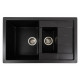 Кухонна мийка Platinum 7850W TOSKANA матовий Моріон (SP000040860)