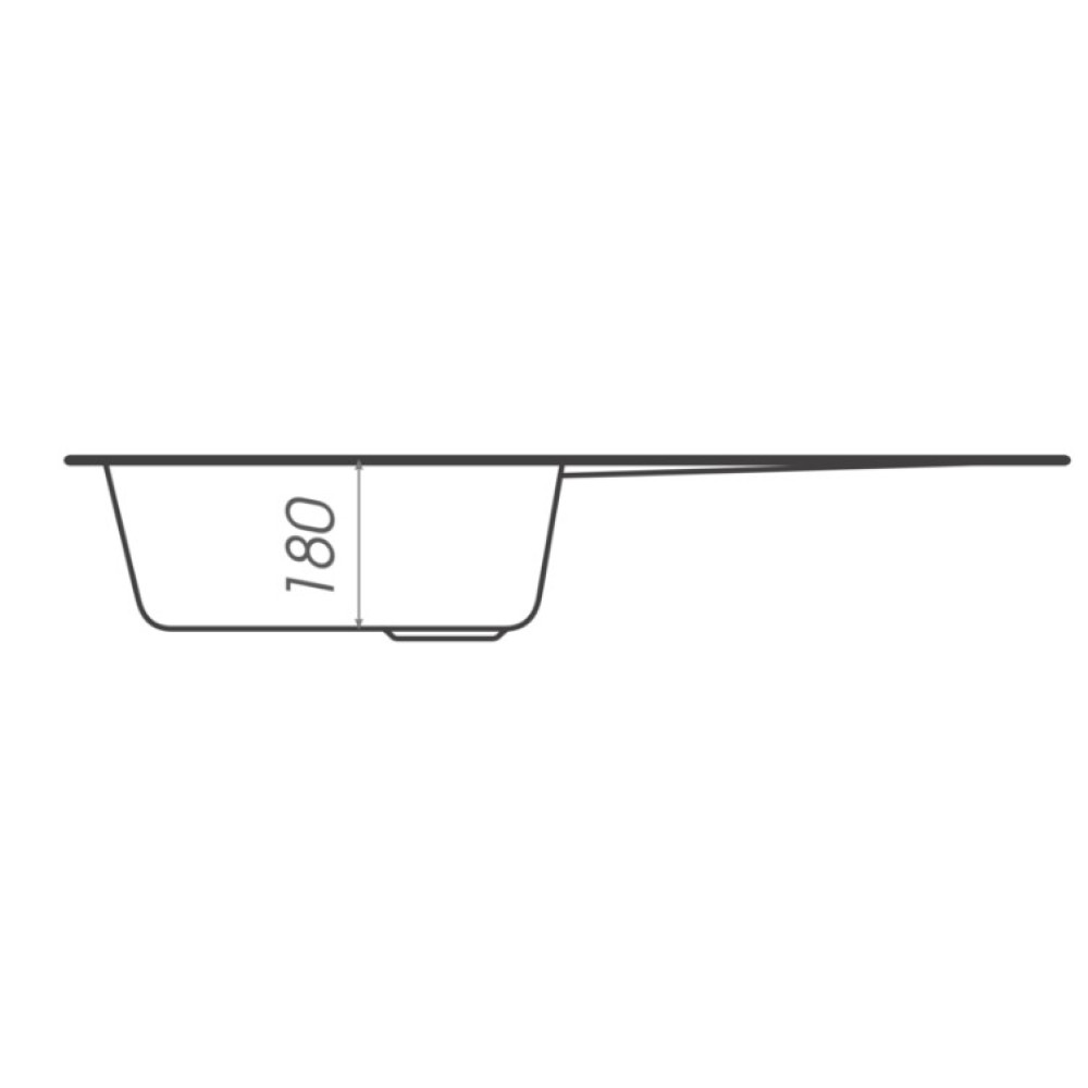 Кухонная мойка Platinum 7850 PRETSO серый металлик (SP000024981)
