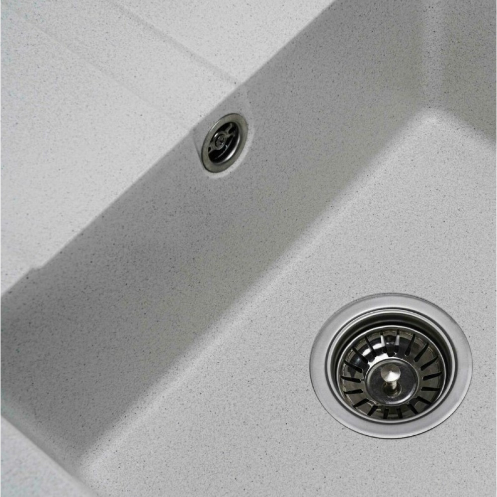 Кухонная мойка Platinum 5851 ARIA белая (SP000033265)