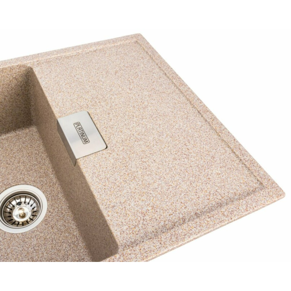 Кухонна мийка Platinum 8650 DIAMOND карамель (SP000039165)