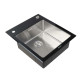 Кухонна мийка Platinum HANDMADE BLACK GLASS (SP000034803)