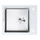 Кухонна мийка Platinum HANDMADE WHITE GLASS (SP000034804)
