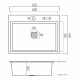 Кухонна мийка Platinum HANDMADE (SP000037021)