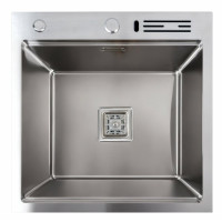 Кухонная мойка Platinum HANDMADE с подставкой для ножей (SP000040745)