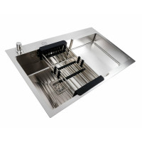 Кухонная мойка Platinum HANDMADE 78*50С L (SP000041295)