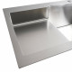 Кухонна мийка Platinum HANDMADE 78*50С R (SP000041296)