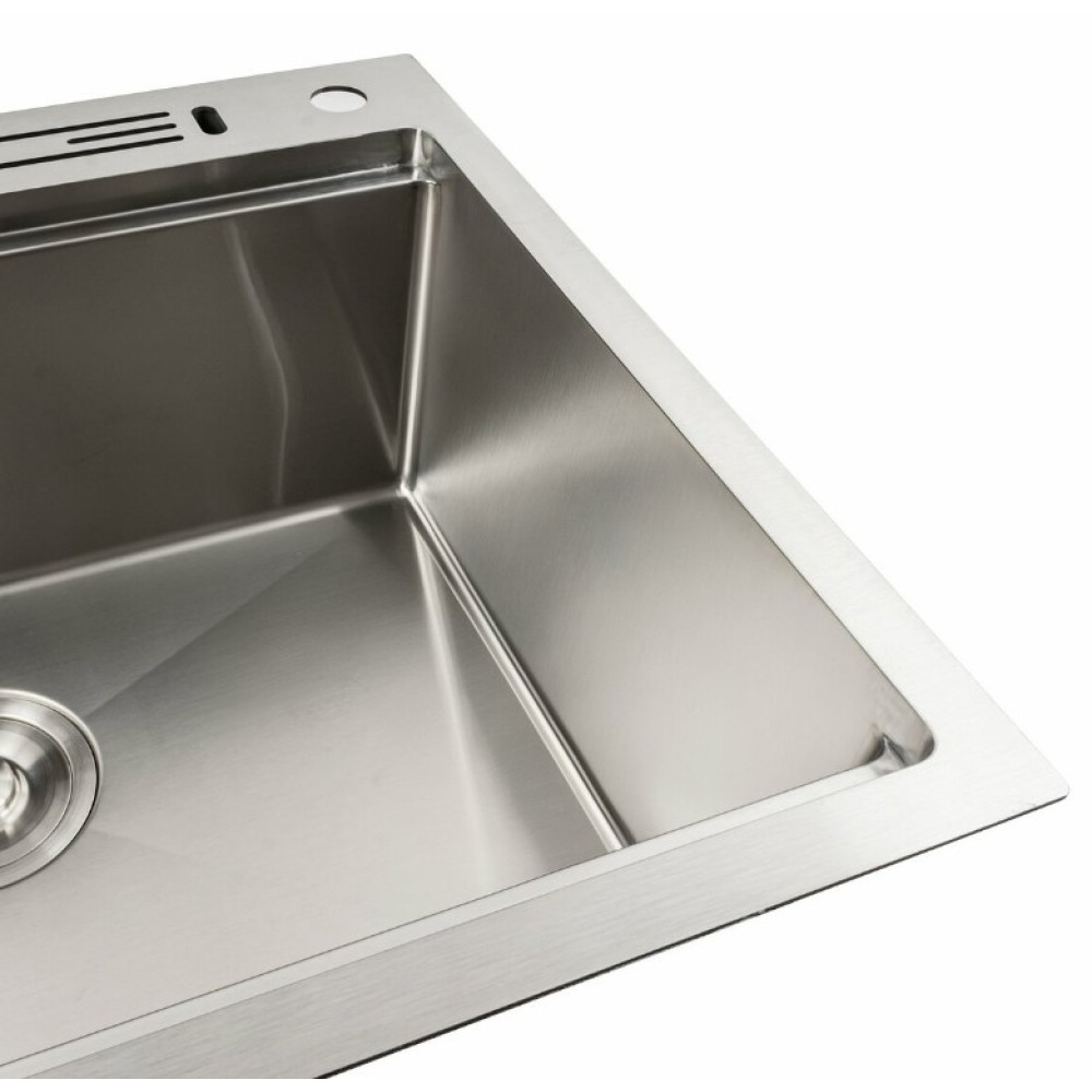 Кухонна мийка Platinum HANDMADE з підставкою для ножів (SP000041333)