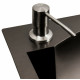 Кухонна мийка Platinum HANDMADE 75*46 з підставкою для ножів (SP000043060)