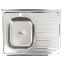Кухонная мойка Platinum 8060 L 0,4/120 мм (SP000000598)