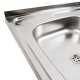Кухонна мийка Platinum 8060 L 0,4/120 мм (SP000000598)