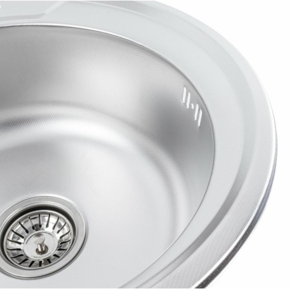 Кухонна мийка Platinum 490 декор (SP000000256)