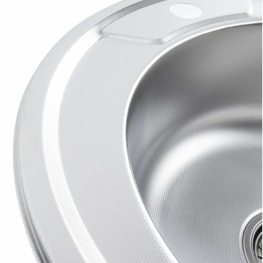 Кухонна мийка Platinum 490 декор (SP000000256)