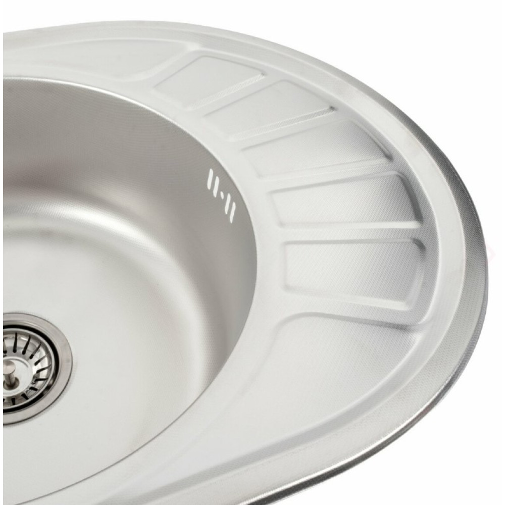 Кухонна мийка Platinum 5745 L декор 5745 0,8/180 мм (SP000000334)