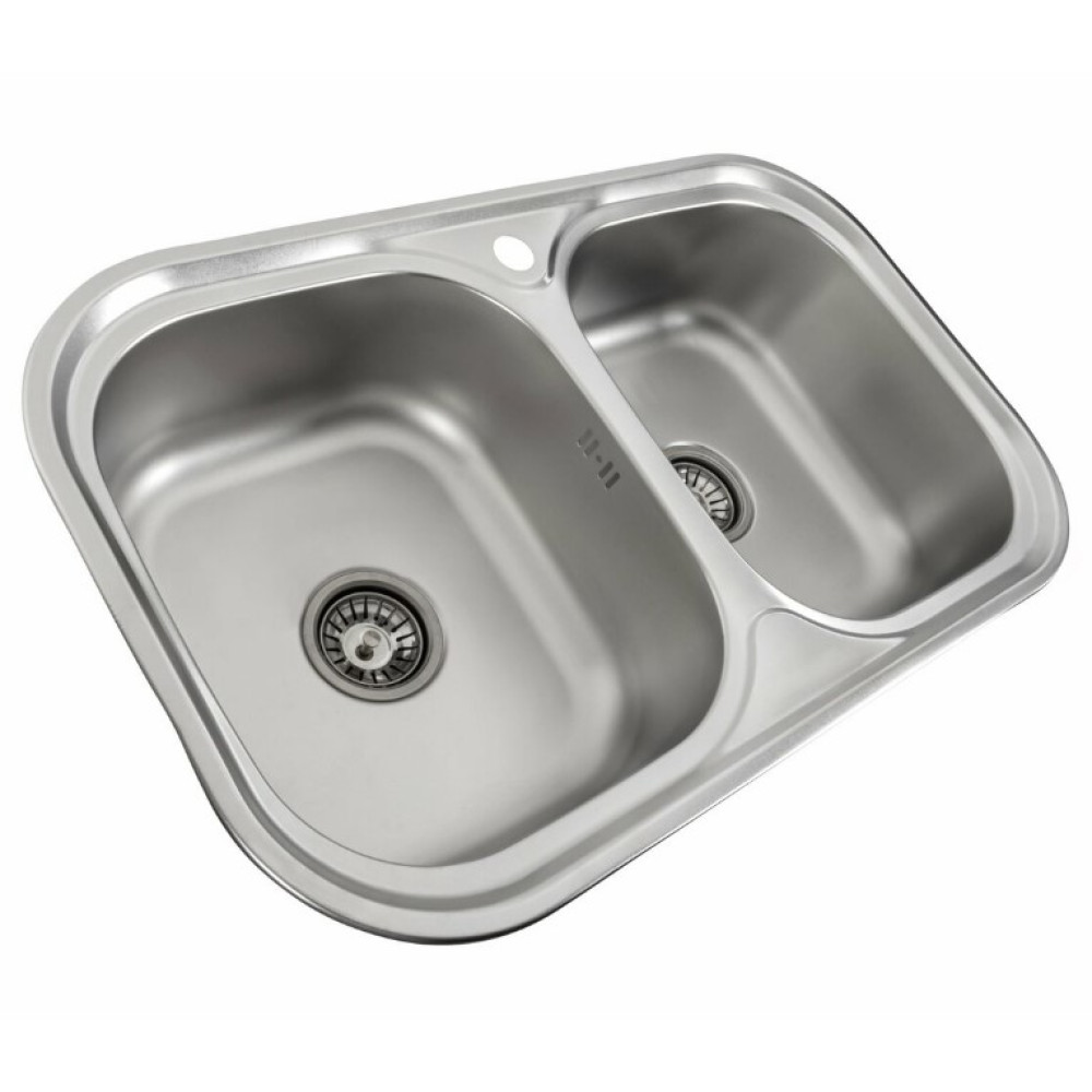 Кухонна мийка Platinum 7848 сатин (SP000000523)