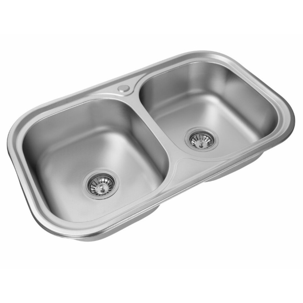 Кухонна мийка Platinum 7848 декор (SP000000534)
