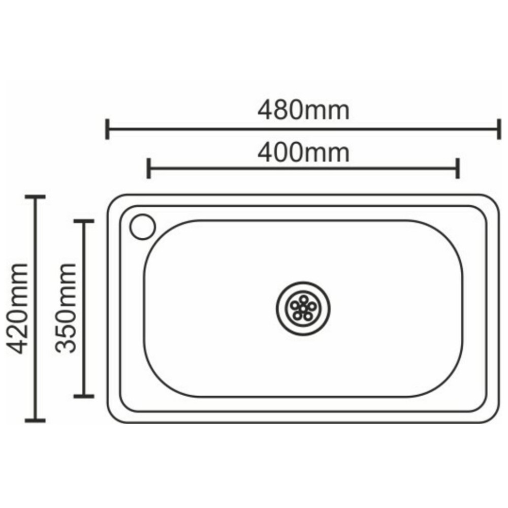Кухонна мийка Platinum 4842 декор (SP000016242)