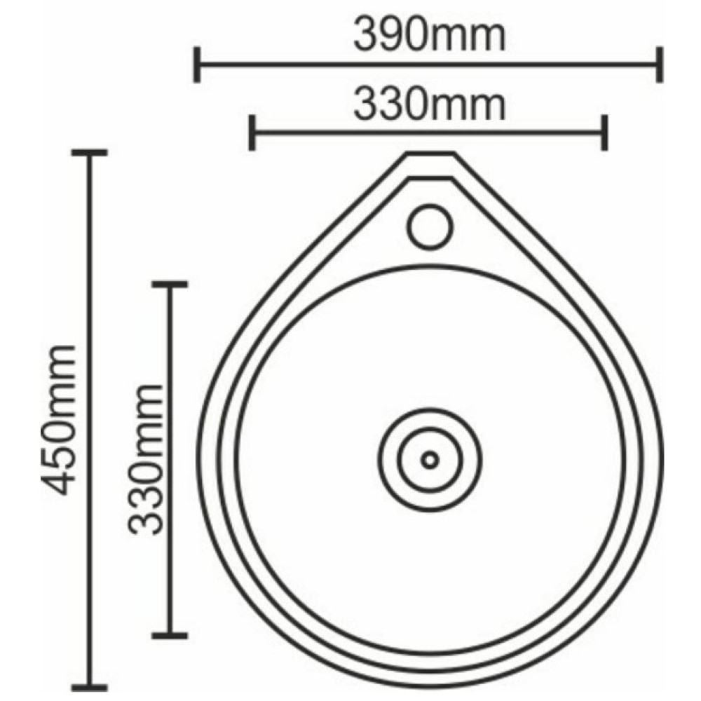 Кухонна мийка Platinum 4539 декор (SP000017247)