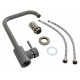 Смеситель для кухни Platinum NS02B (3008B) Серый металлик (SP000040471)