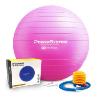 Мяч для фитнеса (фитбол) Power System PS-4011 Ø55 cm PRO Gymball Pink (4011PI-0)