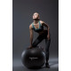 М'яч для фітнесу (фітбол) Power System PS-4012 Ø65 cm PRO Gymball Black (4012BK-0)