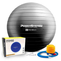 Мяч для фитнеса (фитбол) Power System PS-4012 Ø65 cm PRO Gymball Black (4012BK-0)