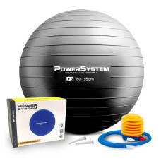 Мяч для фитнеса (фитбол) Power System PS-4013 Ø75 cm PRO Gymball Black (4013BK-0)