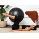 М'яч для фітнесу (фітбол) Power System PS-4013 Ø75 cm PRO Gymball Black (4013BK-0)