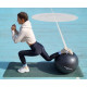 М'яч для фітнесу (фітбол) Power System PS-4018 Ø85 cm PRO Gymball Black (4018BK-0)